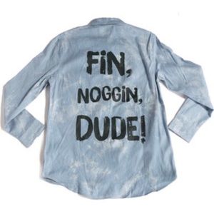 Cakeworthy Fin, Noggin,Dude Finding Nemo flannel